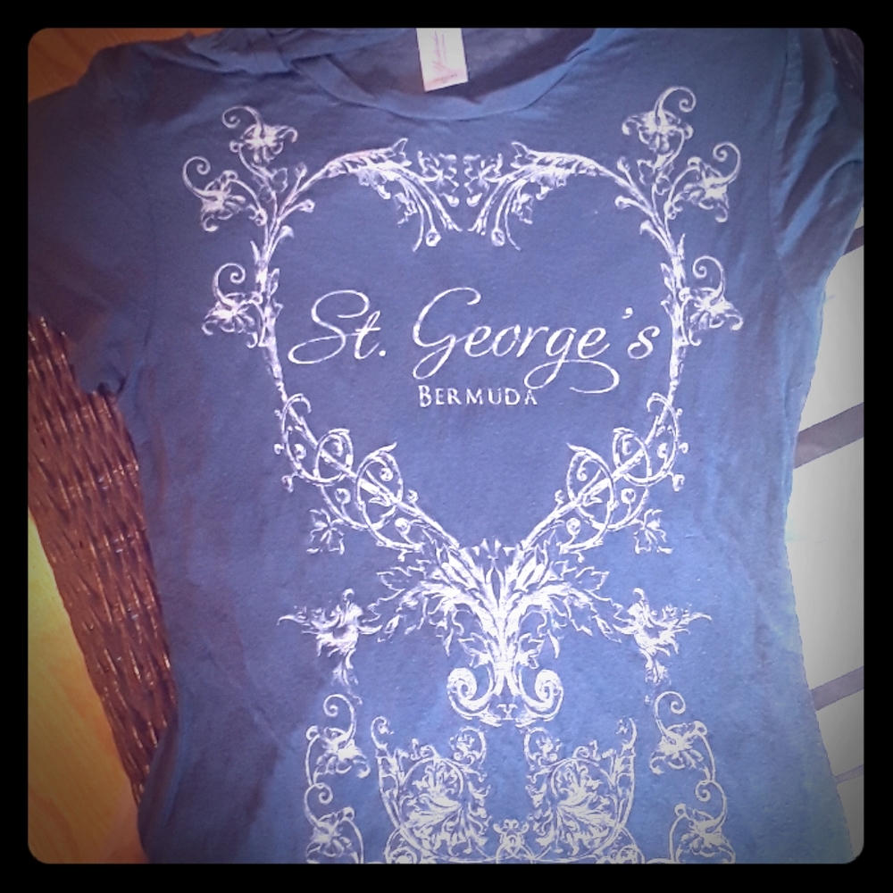 Yesterday's sportswear Junior's fitted tee